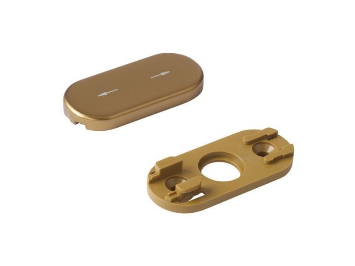 Заглушка-розетка для пластиковых окон Rotoline бронза