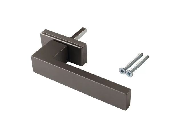 Ручка оконная DUBLIN 45 мм, алюминиевая титан матовый